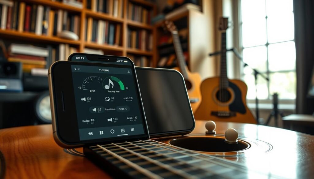 Aplicaciones de afinación de guitarra