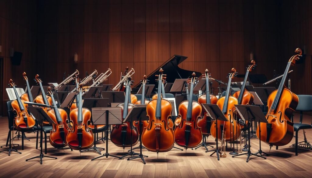 Instrumentos de la orquesta clásica