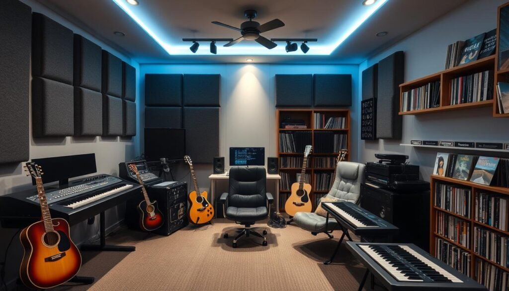 estudio de música casero