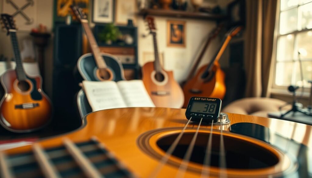 tutoriales de afinación de guitarra