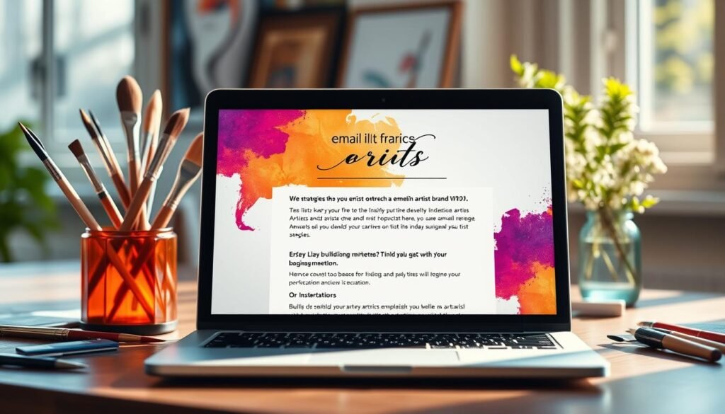Email marketing para artistas