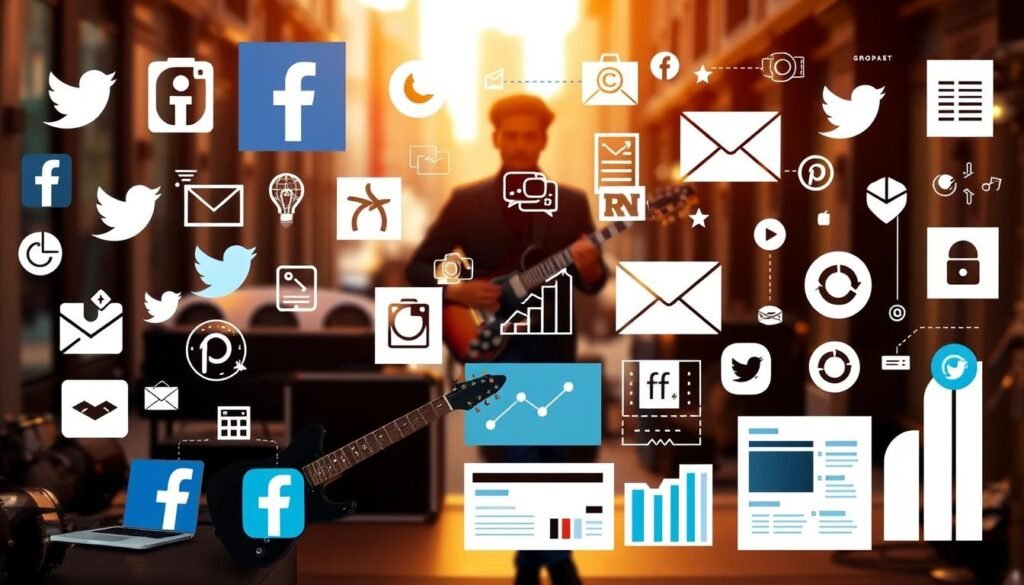 Estrategias de marketing digital para músicos