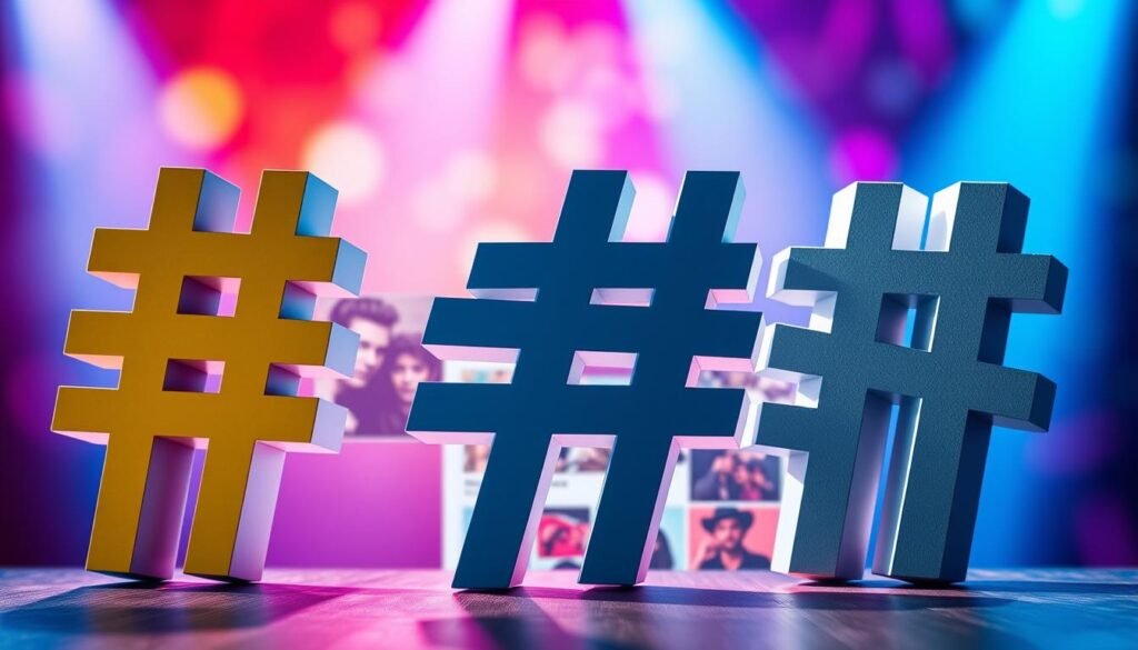 Hashtags para marketing musical en redes sociales