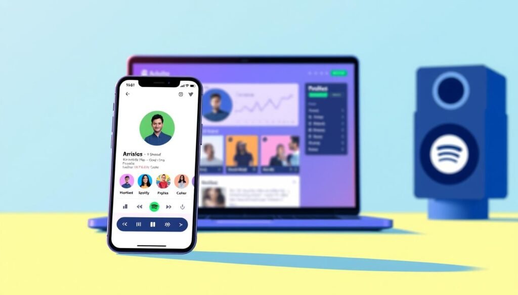 Optimización de perfil de Spotify para artistas emergentes
