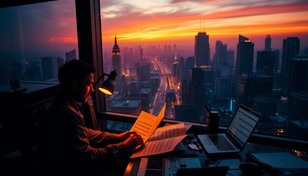 Proceso de composición musical urbana