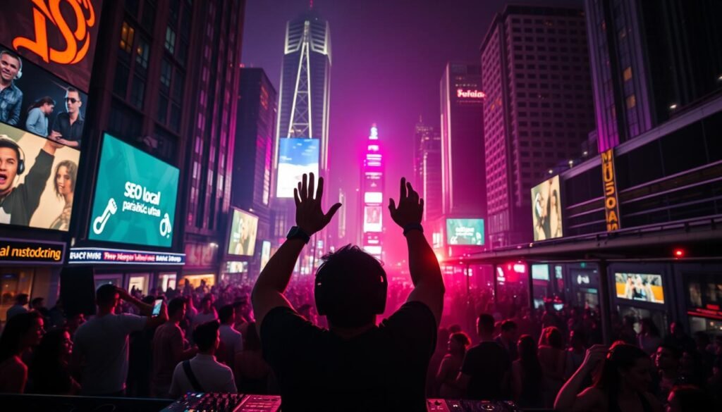 SEO local para música urbana