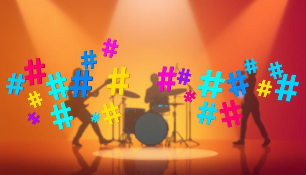 Tipos de hashtags musicales